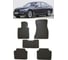 Ковры в салон автомобиля Eva Smart bmw 7 (g12) 2015 - эва сота чёрные c красной окантовкой 3617-B5A7-S 1