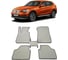 Ковры в салон автомобиля Eva Smart bmw х1 (е84) 2009 - 2015 эва сота бежевые c красной окантовкой 1072-A1A7-S 1