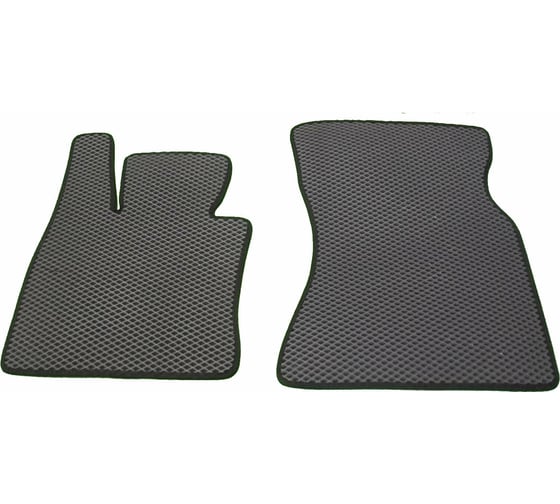 Ковры в салон автомобиля Eva Smart bmw х6 (f16) 2014 - 2020 эва сота серые c черной окантовкой 2173-B1B5-S