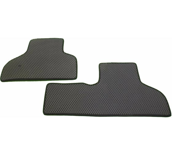 Ковры в салон автомобиля Eva Smart bmw х6 (f16) 2014 - 2020 эва сота серые c черной окантовкой 2173-B1B5-S