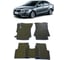Ковры в салон автомобиля Eva Smart brilliance h530 2011 - эва сота серые c коричневой окантовкой 2096-B1A6-S 1