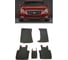 Ковры в салон автомобиля Eva Smart cadillac cts ll 2007 - 2014 эва сота коричневые c бежевой окантовкой 2575-A6A1-S 1