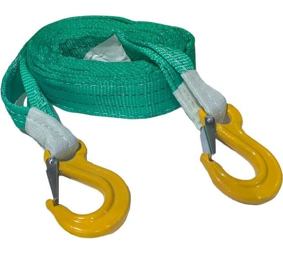 Буксировочный ленточный трос СК БТл-12,0/9,0, крюк-крюк CK0BTL.12000.062495 1