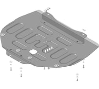 Стальная защита ООО Трио Сервис 2 мм, Д, КПП, Renault Scenic IV с 2016, MOTODOR 71705 23786475