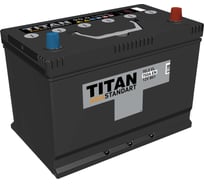 Аккумулятор Titan (9691) ASIA STANDART 90.0 VL B01, обратная полярность, 750А, 304x175x221 4607008887341