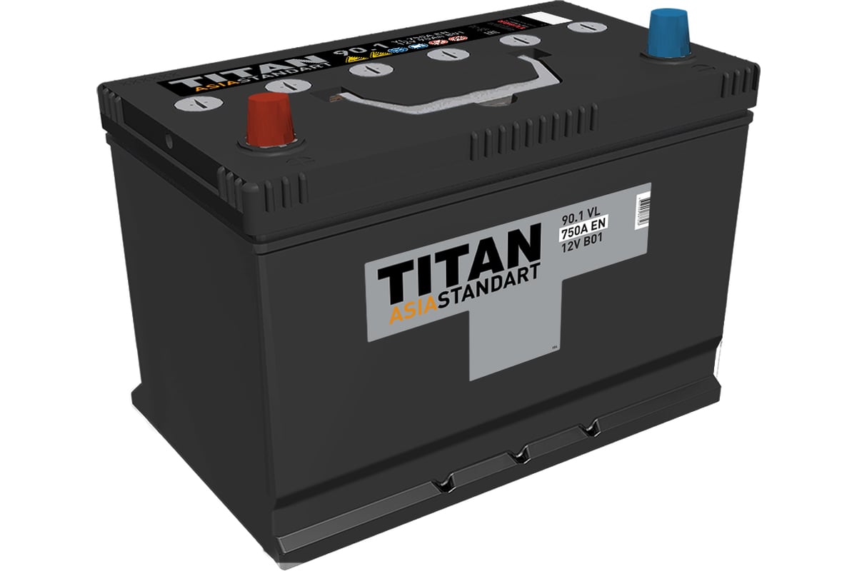 Аккумулятор titan asia standard