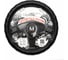 Оплетка Dreamcar Волна, эко-кожа, белая строчка, размер М (37-39 см) DC-000-0887527 1