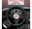 Оплетка Dreamcar Волна, эко-кожа, белая строчка, размер М (37-39 см) DC-000-0887527 5