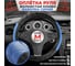 Оплетка Dreamcar Волна, эко-кожа, Комбо, Бабочка, синяя/синяя, размер М (37-39 см) DC-000-0926992 3