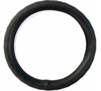 Оплетка Dreamcar Волна, эко-кожа, Бабочка, черная/черная, размер М (37-39 см) DC-000-0927223