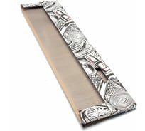 Облицовка радиатора Dreamcar 25x100 см, алюминий, ячейка 6x2 мм DC-000-0000186