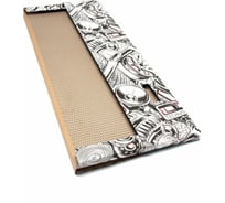 Облицовка радиатора Dreamcar 40x100 см, алюминий, ячейка 12x6 мм DC-000-0002056