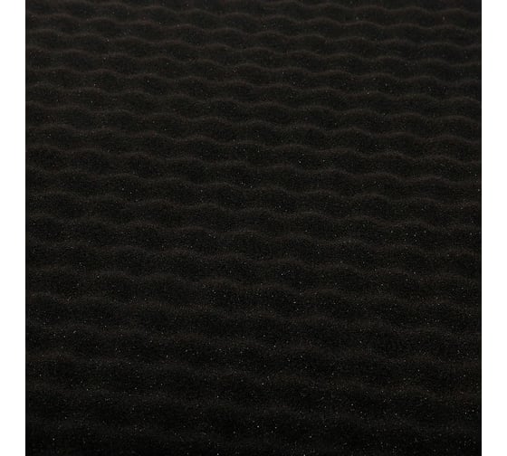 Шумопоглощающий материал Dreamcar Wave Black 25, уп. 2 листа WB-25M-S075100P1224