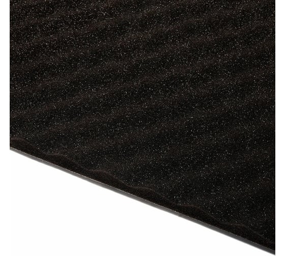 Шумопоглощающий материал Dreamcar Wave Black 25, уп. 2 листа WB-25M-S075100P1224