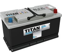 Аккумулятор TITAN EUROSILVER 95.0 VL обратная полярность, 840 А, 352x175x190 мм 4607008881431