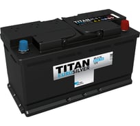 Аккумулятор TITAN EUROSILVER 85.0 VL (О.П.) низкий, 800 А, 314x175x175 мм 4607008883626