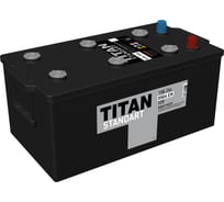 Аккумулятор TITAN STANDART 135.3 VL обратная полярность, 850 А, 513x188x218 мм 4607008884456