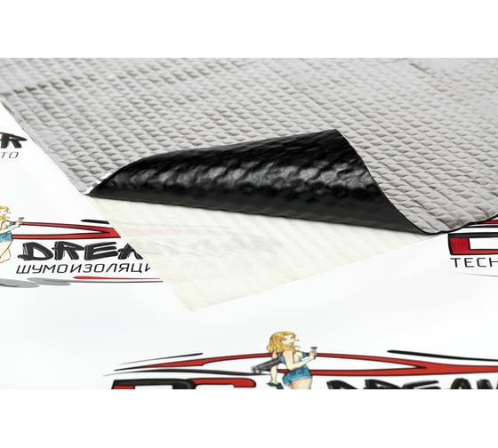 Вибродемпфирующий материал Dreamcar Noname 1.5, 5 листов в пачке N6-1M5-S070050P1073