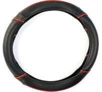 Оплетка Dreamcar Спорт, эко-кожа, Комбо, Бабочка черная/красная, размер М(37-39) DC-000-0927221