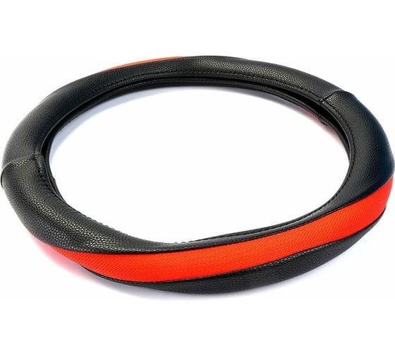 Оплетка Dreamcar эко-кожа, Лента красная, размер М(37-39) DC-000-0938985 1