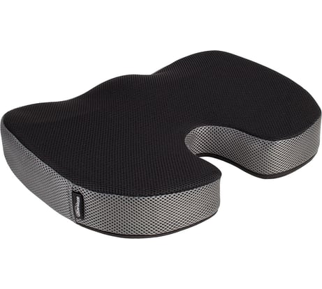 Анатомическая ортопедическая подушка под копчик для офисного кресла AMBESONNE memory foam 46x36х8 см vsc006_f0002_46x36