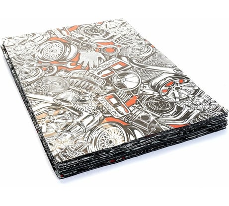 Вибродемпфирующий материал Dreamcar облегченный Base 4 33x25 см, 10 листов DC-000-0926990P1397