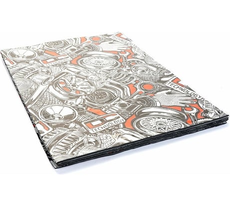 Вибродемпфирующий материал Dreamcar облегченный Base 3 33x25 см, 5 листов DC-000-0927191P1387