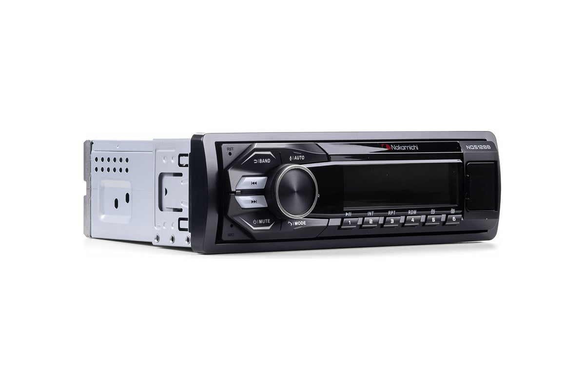 Медиа-ресивер NAKAMICHI 1 din, USB, AUX, ВТ, ПДУ, 4*50 Вт, голуб ...