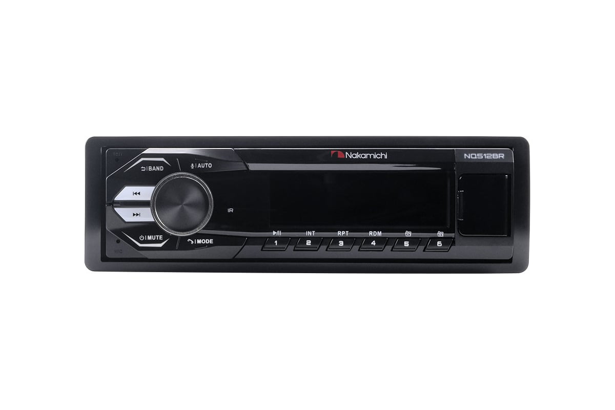 Медиа-ресивер NAKAMICHI 1 din, USB, AUX, ВТ, ПДУ, 4х50 Вт, красн ...