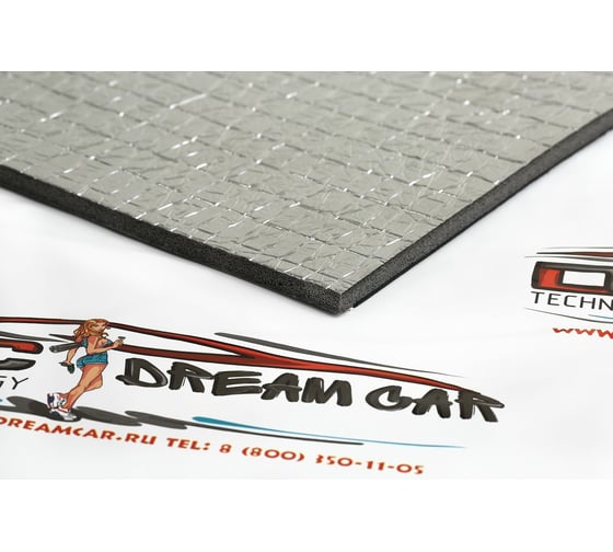 Звуко-теплоизолирующий материал Dreamcar Fi8 1x0.5 м, уп. 5 листа FI-8M0-S100050P1434