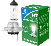 Галогенная лампа Rekzit Brightness 100% H7, 55 Вт, 12 В 90074