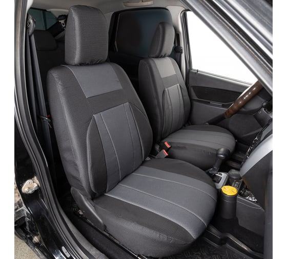 Чехлы на сиденья SKYWAY LADA GRANTA 2011-2018 г.в., жаккард, 11 предм., NEXT, боковая поддержка S01306051