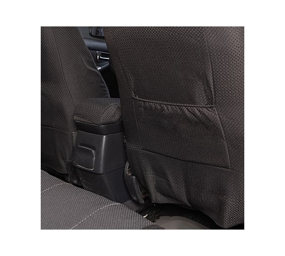 Чехлы на сиденья SKYWAY TOYOTA Corolla 2002-2007 г.в., седан, левый руль, жаккард, 12 предм. NEXT S01306020