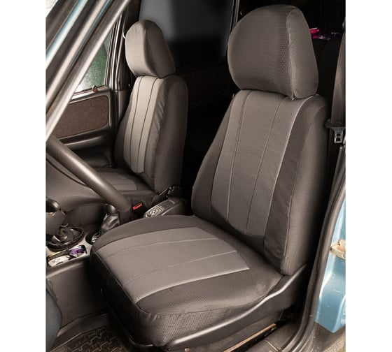 Чехлы на сиденья SKYWAY CHEVROLET NIVA c 2017 г.в., SUV, жаккард, 13 предм. NEXT S01306050