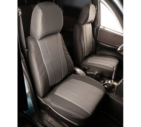 Чехлы на сиденья SKYWAY CHEVROLET NIVA c 2017 г.в., SUV, жаккард, 13 предм. NEXT S01306050