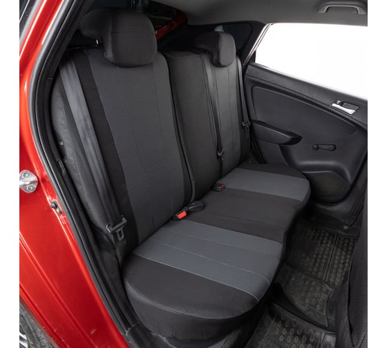Чехлы на сиденья SKYWAY HYUNDAI SOLARIS 2011-2017 г.в., хетчбек, жаккард, 11 предм. NEXT S01306052