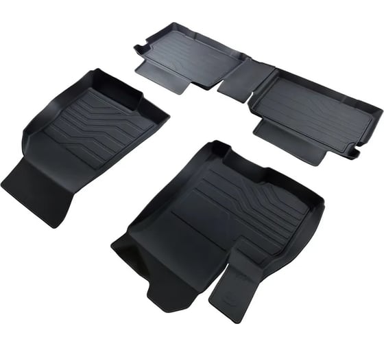 Резиновые коврики в салон SRTK 3D LUX для Chery Tiggo 8 / 8 Pro 2018- 3D.CHE.TI.8.18G.07X01 1