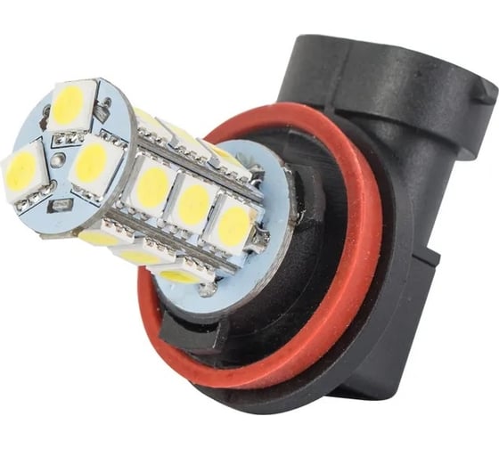 Автомобильная лампа WAYTON H11/H16-18SMD, ПТФ/ДХО, 5000 K, 12 В, блистер, 1 шт. 1109024