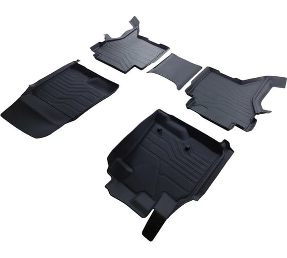 Резиновые коврики в салон SRTK 3D LUX для Mitsubishi Pajero 4 2006- / 2014- 3D.MIT.PA.06G.08020