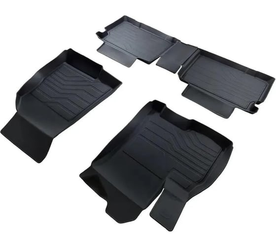 Резиновые коврики в салон SRTK 3D PREMIUM для Chery Tiggo 8 / 8 Pro 2018- PR.CHE.TI.8.18G.07X01 1