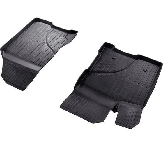 Резиновые коврики в салон SRTK 3D STANDART для Lada Vesta SD/SW/SW Cross 2015- передние PER.LD.VEST.15G.01014 1