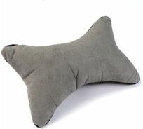 Комплект автоподушек на подголовник Dreamcar серый, велюр, 2 шт. DC-000-0938954P1587