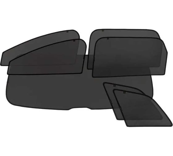 Автошторки Trokot полный комплект из 7 экранов Chevrolet Lacetti 1 2004-2013 TR0079-12S