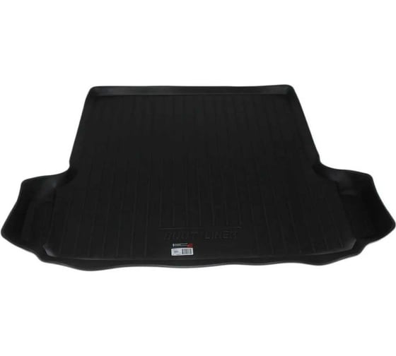 Коврик в багажник L.Locker полиуретан для Renault Logan 3D с карманами (04-15) 0106040501 1