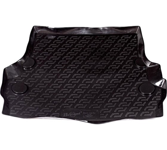 Коврик в багажник L.Locker полиуретан для Toyota Land Cruiser 200 7 мест (07-20) 0109060201 1