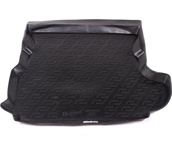 Коврик в багажник L.Locker полиуретан для Mitsubishi Outlander XL cабвуфер (06-12) 0108010301 1