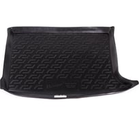 Коврик в багажник L.Locker для Renault Sandero (2009-2013)/с бортом для Рено Сандеро 0106070100