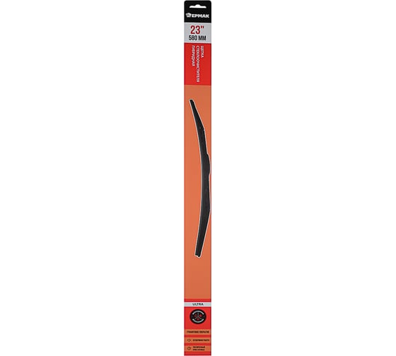 Щетка стеклоочистителя гибридная ULTRA 580 мм/23'' ЕРМАК 749-012