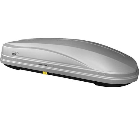 Автомобильный бокс ED Магнум 390 серый, тиснение карбон, 1850x840x420 мм, быстросъем 5-046B ED5-046B