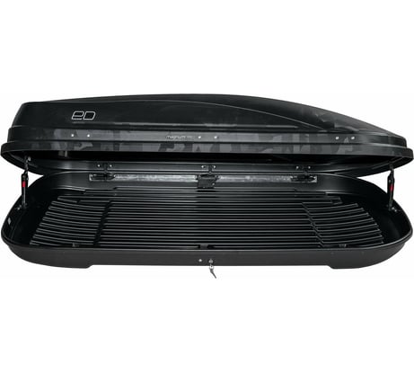 Автомобильный бокс ED Магнум 580 черный, тиснение камуфляж, 2200x840x420 мм, быстросъем 5-075B ED5-075B